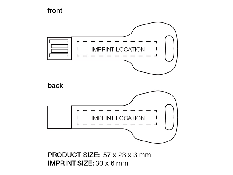 Key Shape USB