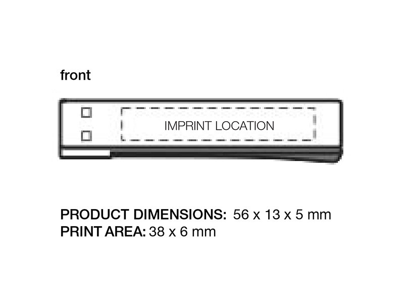 Middlebrook USB Drive Clip