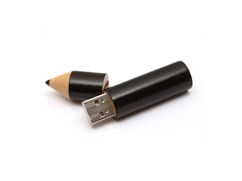 Wooden Pencil USB Flash Drive