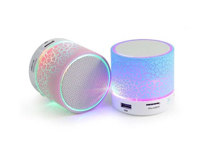 Portable Bluetooth Speaker With LED Light