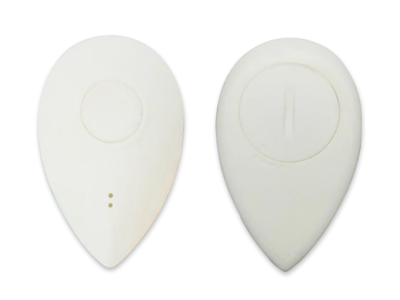 Drop shaped key tracker