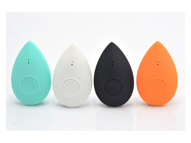 Drop shaped key tracker