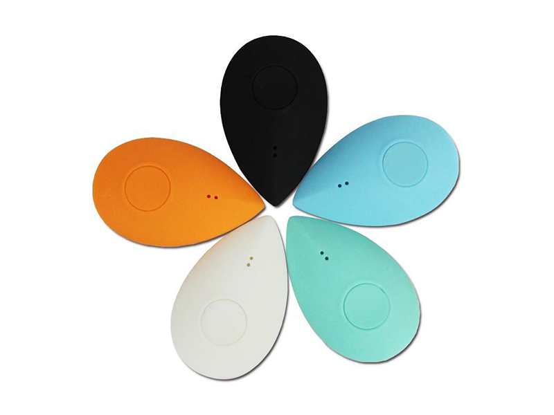 Drop shaped key tracker