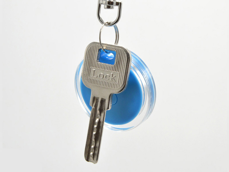 Round anti-loss alarm