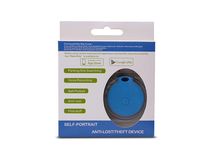 Round anti-loss alarm