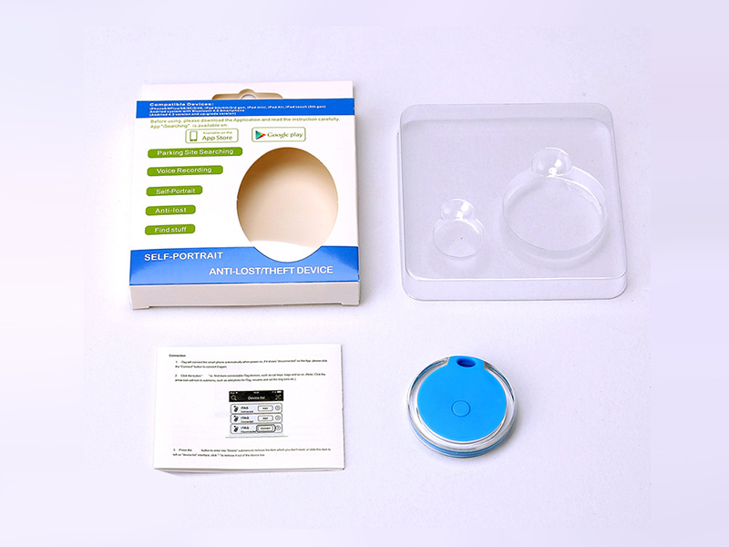 Round anti-loss alarm