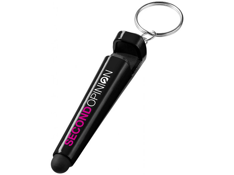 QUATRO STYLUS SCREEN CLEANER AND SMARTPHONE STAND