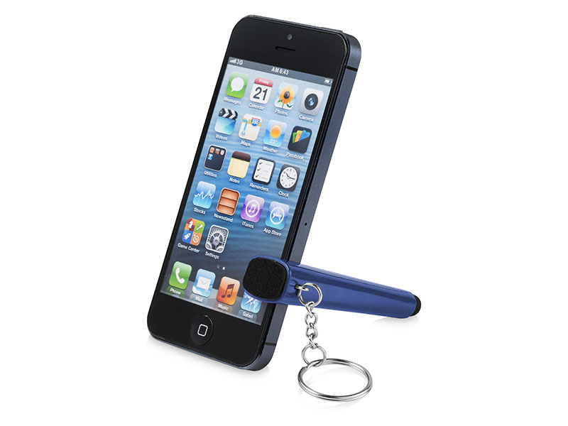 QUATRO STYLUS SCREEN CLEANER AND SMARTPHONE STAND