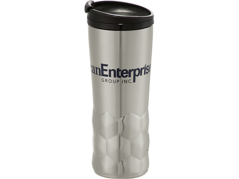 GEOMETRIC VACUUM TUMBLER 15OZ