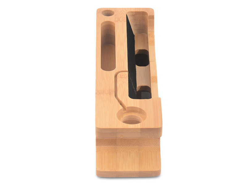 Wooden Charging Dock Station & Phone Stand